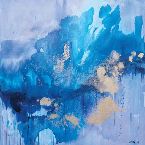 Black & White & Gold: Take Me To The Ocean by Françoise Wattré