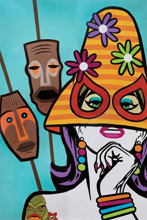 Tiki Time by Francis Ward wall art