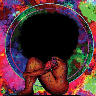 Drunk On Love by Faith with an E canvas print