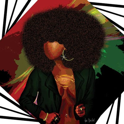 Superwoman by Faith with an E art print