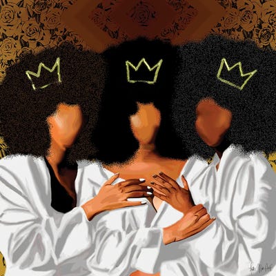 Sit With Us by Faith with an E art print