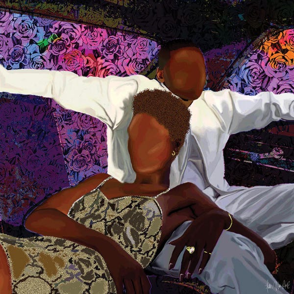 Self-Taught Women Artists: Queen & Slim by Faith with an E