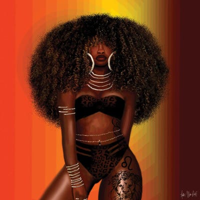 Leo by Faith with an E metal wall art