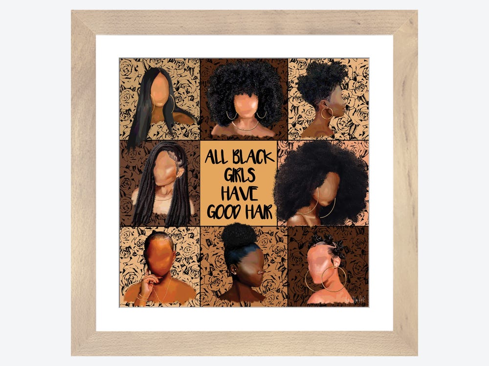 Black Girls Art Print