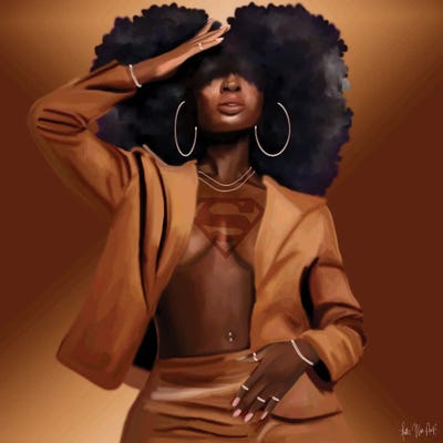 Superwoman II by Faith with an E art print