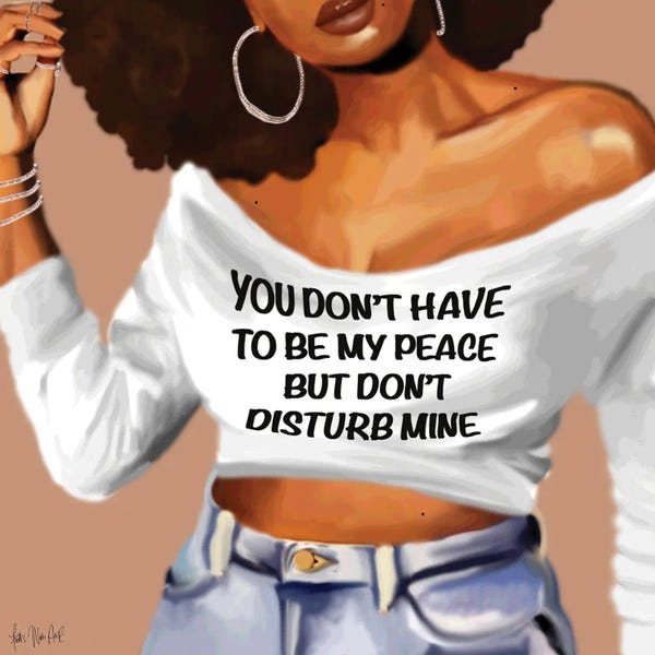 Women's Tops: My Peace by Faith with an E