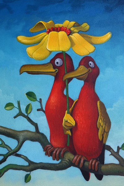 Under Mother's Parasol