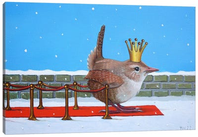 Winter King Canvas Art Print - Kings & Queens