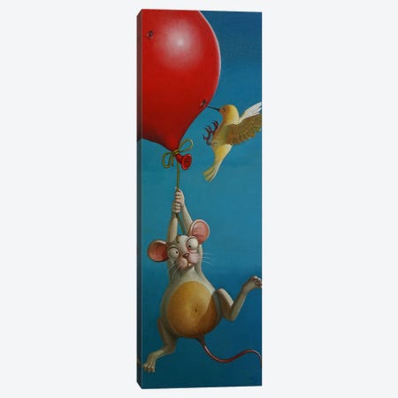 Balloonist Canvas Print #FWM21} by Frank Warmerdam Canvas Art