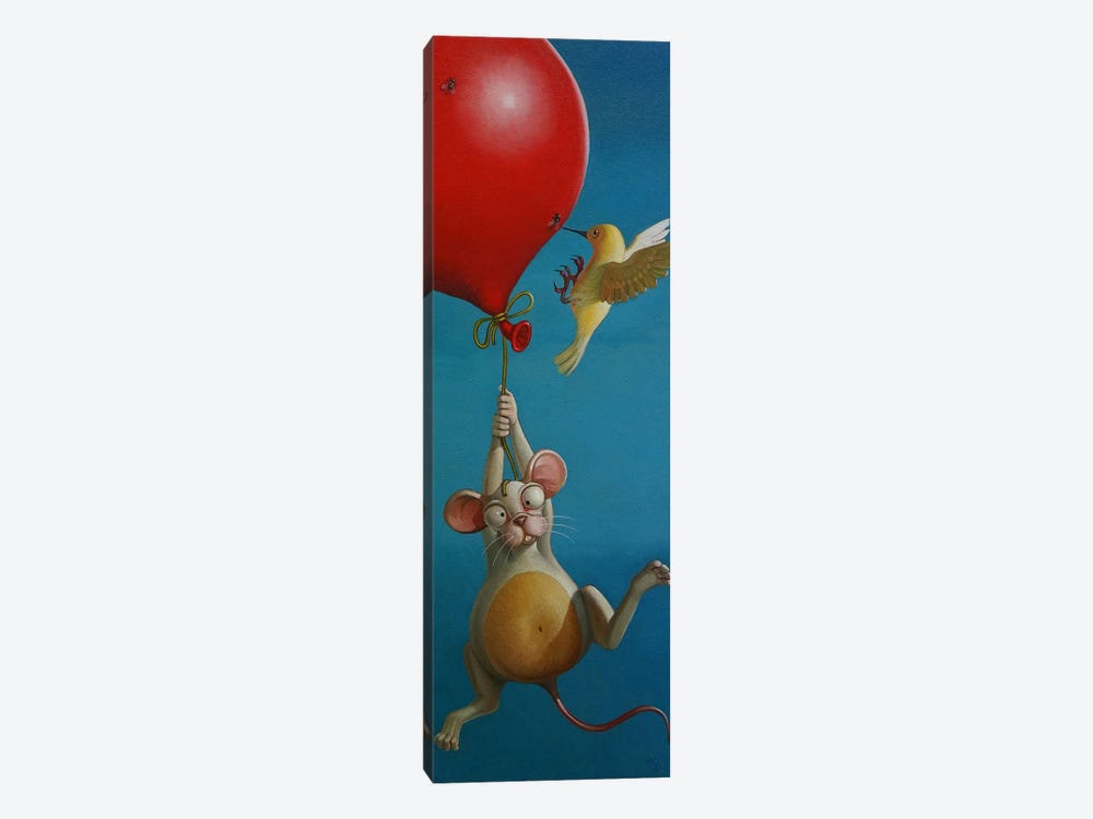 Balloonist by Frank Warmerdam 1-piece Canvas Wall Art