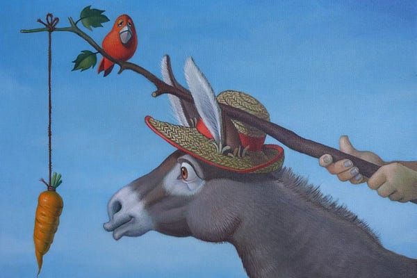 Donkeys: Yes He Will by Frank Warmerdam