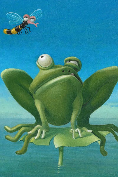 Frogs: In The Danger Zone by Frank Warmerdam