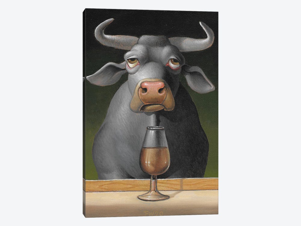 Mr Amontillado by Frank Warmerdam 1-piece Canvas Art Print