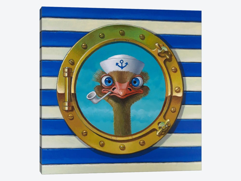 Ship Ahoy by Frank Warmerdam 1-piece Art Print
