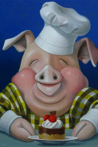 Voila A Delicious Pastry by Frank Warmerdam gallery poster