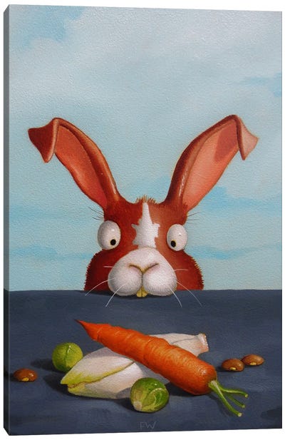 Yummy Canvas Art Print - Carrot Art