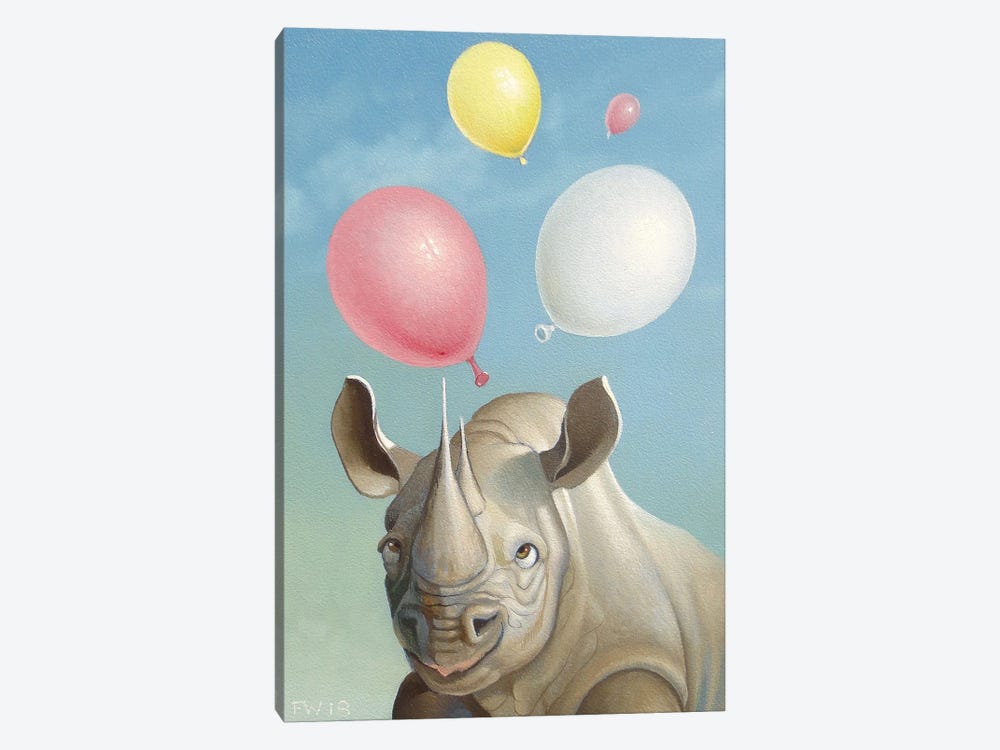 Balloon Party by Frank Warmerdam 1-piece Canvas Art Print