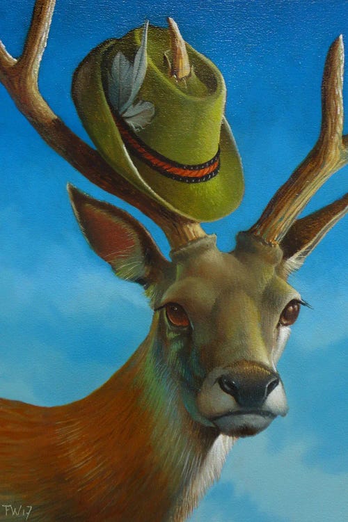 Hunting Trophy by Frank Warmerdam wall art