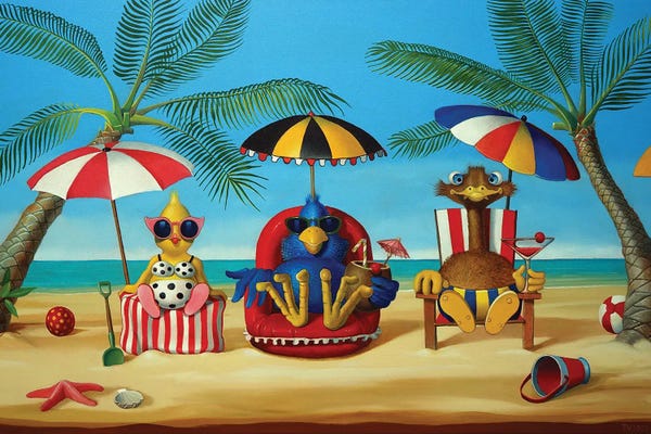 Giclee Features: It's Vacation by Frank Warmerdam