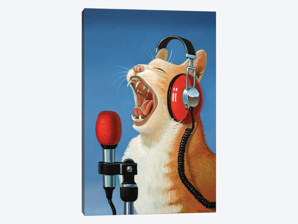 O Sole Meow by Frank Warmerdam 1-piece Canvas Print
