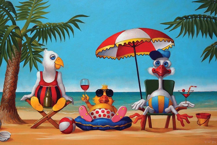 Happy Hour by Frank Warmerdam wall art