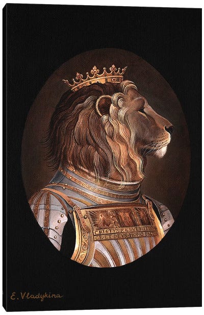 The King Canvas Art Print - Crown Art