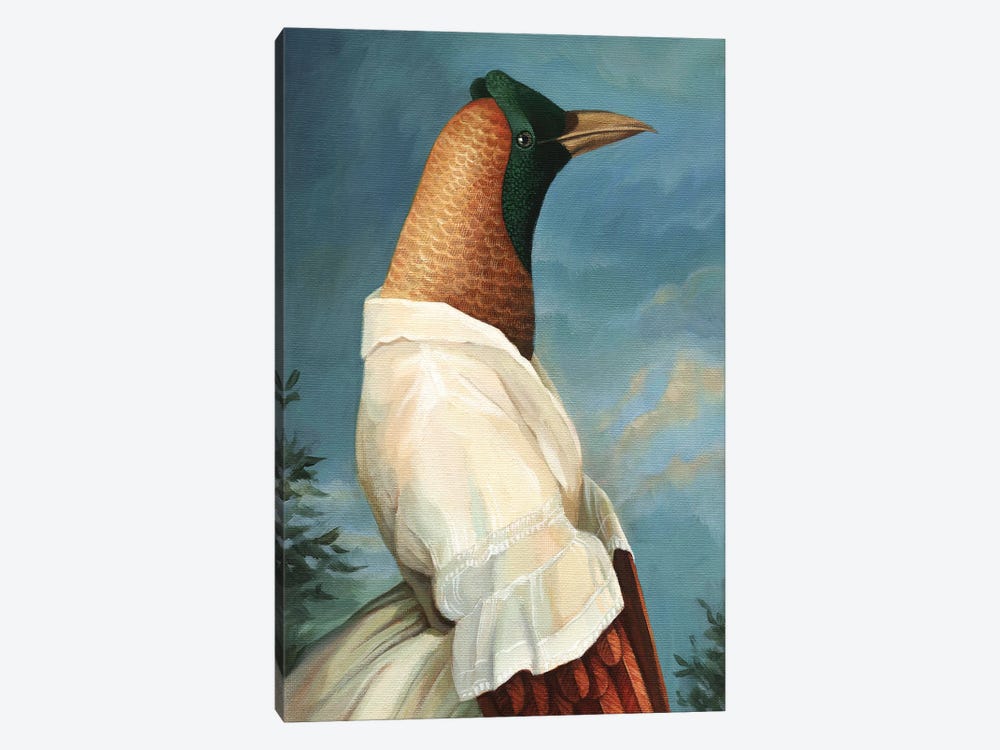 Bird of Paradise by Foxy & Paper 1-piece Canvas Art Print
