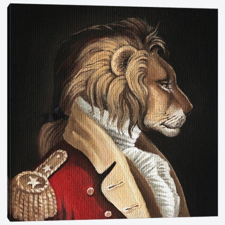 Sir Lionel Smith Canvas Print #FXP30} by Foxy & Paper Canvas Wall Art