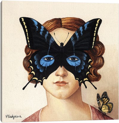 Butterfly Canvas Art Print - Foxy & Paper