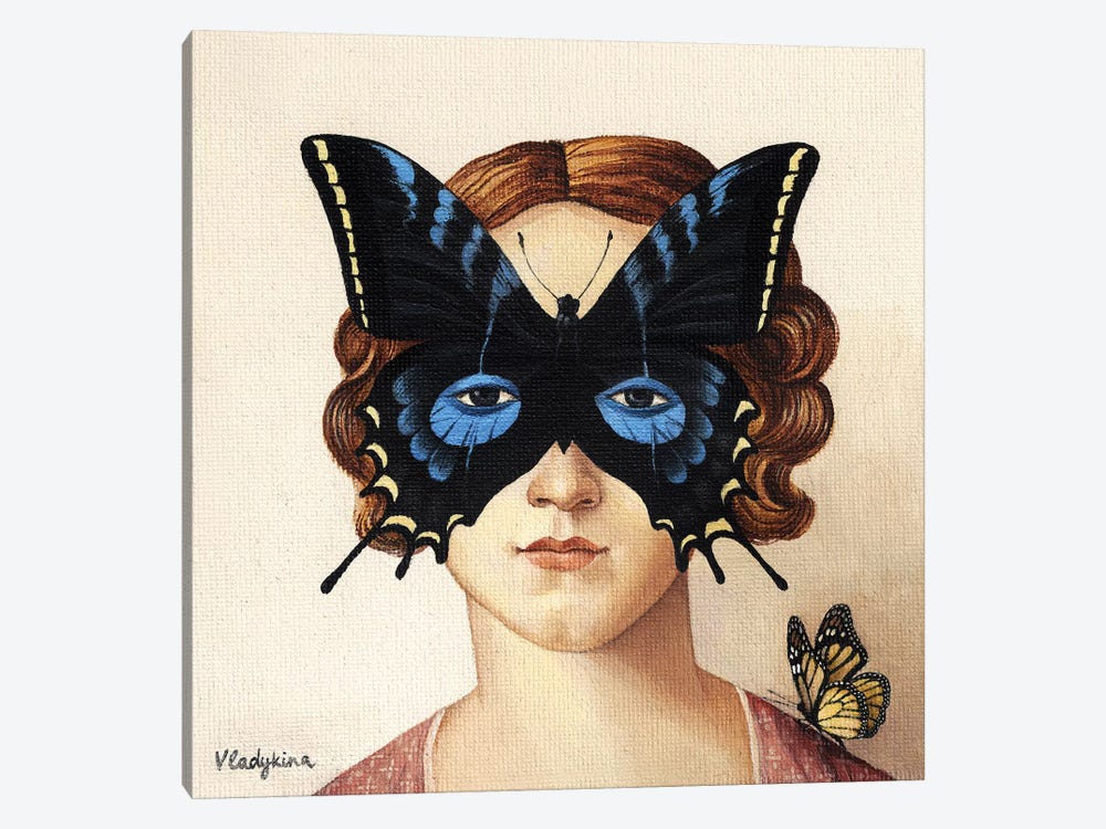 Butterfly by Foxy & Paper 1-piece Canvas Art Print