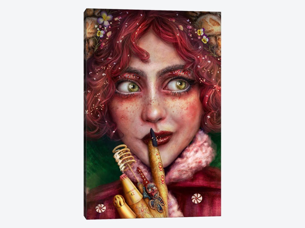 Noemi The Witch by Faybel 1-piece Canvas Art Print