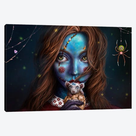 The Ragdoll Princess (Extended) Canvas Print #FYB17} by Faybel Canvas Wall Art