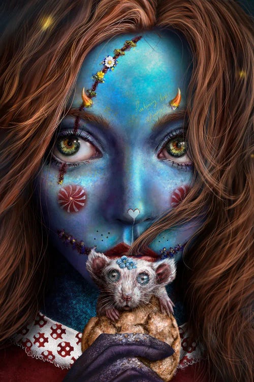 The Ragdoll Princess Canvas Wall Art by Faybel | iCanvas