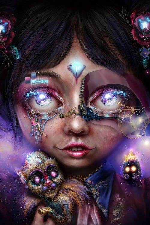 The Tin Princess by Faybel wall art
