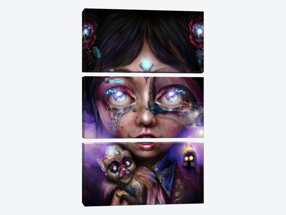 The Tin Princess by Faybel 3-piece Canvas Art