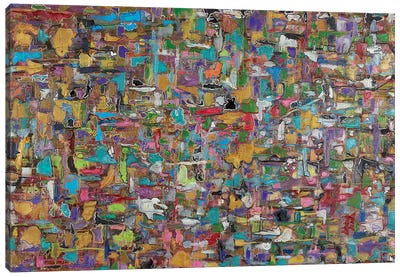 Multi Puzzle Canvas Art Print - Florencio Yllana