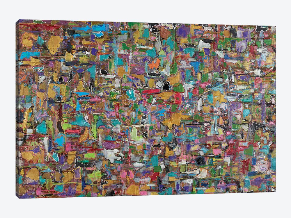 Multi Puzzle by Florencio Yllana 1-piece Canvas Art Print