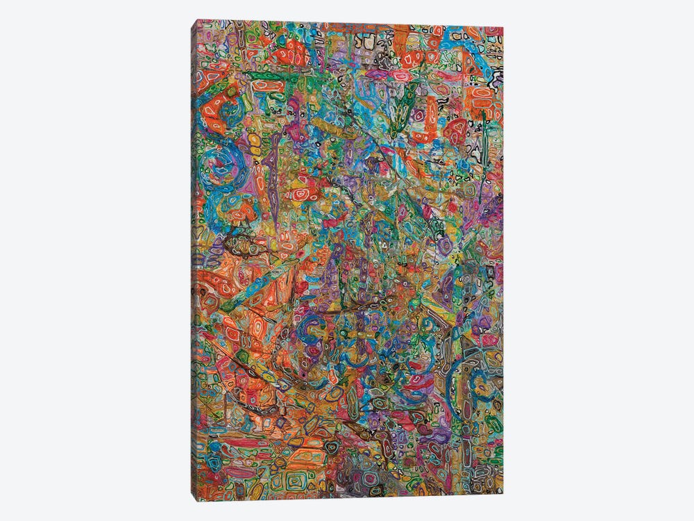 Quarks At Play by Florencio Yllana 1-piece Canvas Wall Art