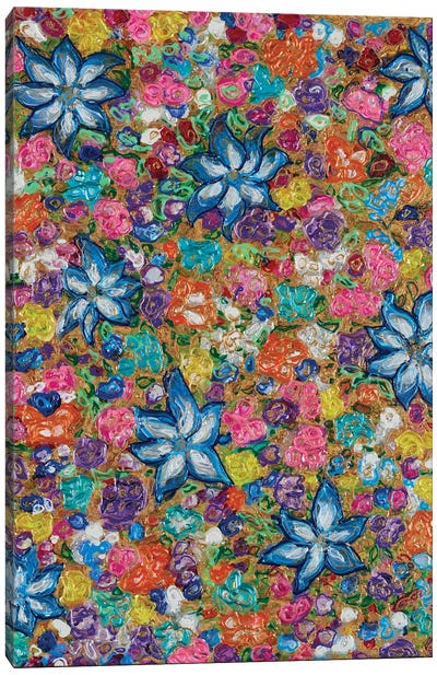 Florals II Canvas Art Print - Florencio Yllana