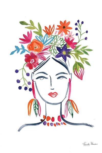 Farida Zaman: Flower Girl II by Farida Zaman