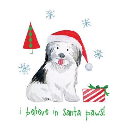 Christmas Critters III by Farida Zaman metal wall art