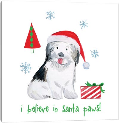 Christmas Critters III Canvas Art Print - Warm & Whimsical