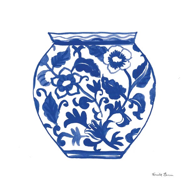 Farida Zaman: Chinoiserie I by Farida Zaman