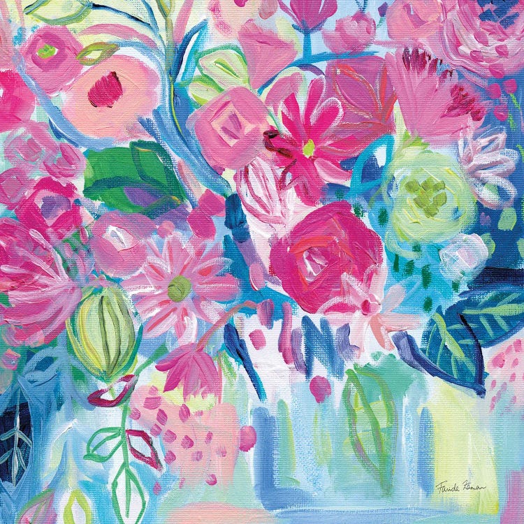 Spring Burst I by Farida Zaman wall art