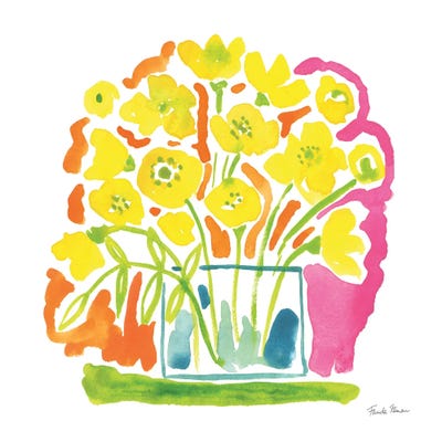 Fresh Bouquet by Farida Zaman canvas print