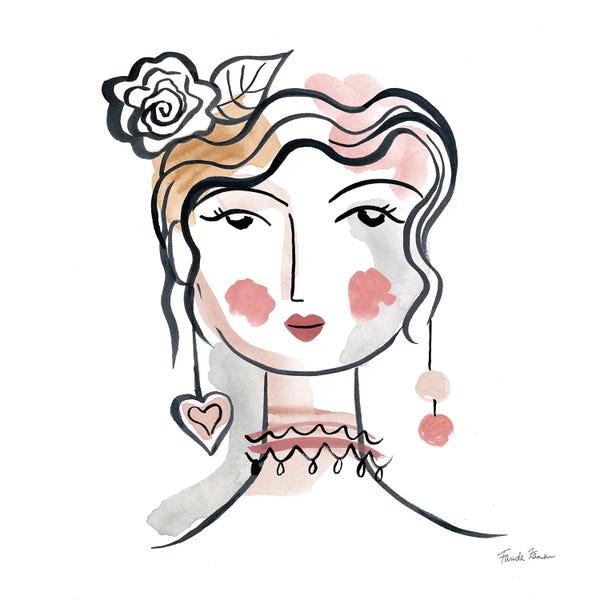 Farida Zaman: Pretty Faces II (Soft) by Farida Zaman