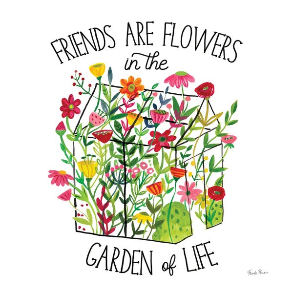 Farida Zaman: Greenhouse Blooming IV Friends by Farida Zaman