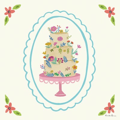 Pretty Cake II by Farida Zaman canvas print