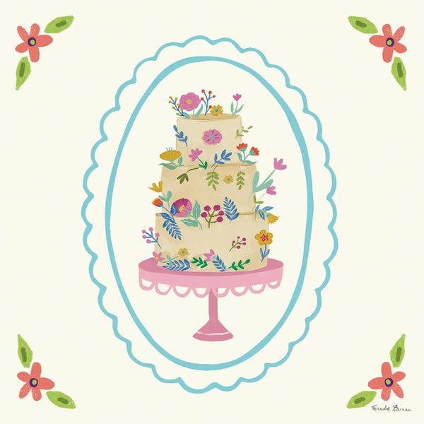 Farida Zaman: Pretty Cake II by Farida Zaman