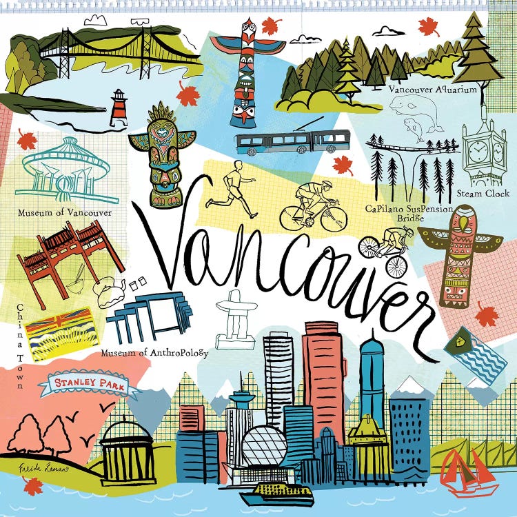 Global Travel V by Farida Zaman wall art